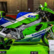 2024 Kawasaki Ninja ZX-10R and ZX-4RR 40th Anniversary Editions seen at the Japan Mobility Show