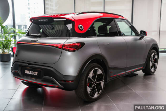smart #1 Brabus EV previewed in Malaysia – dual-motor AWD, 428 PS, 543 Nm, 0-100 in 3.9s, RM250k est