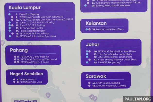 Gentari has over 170 EV chargers across Malaysia in 46 locations as of September 26, 2023 – full list here