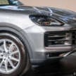 2024 Porsche Cayenne E3 facelift CKD in Malaysia walk-around video tour – big changes; from RM600k