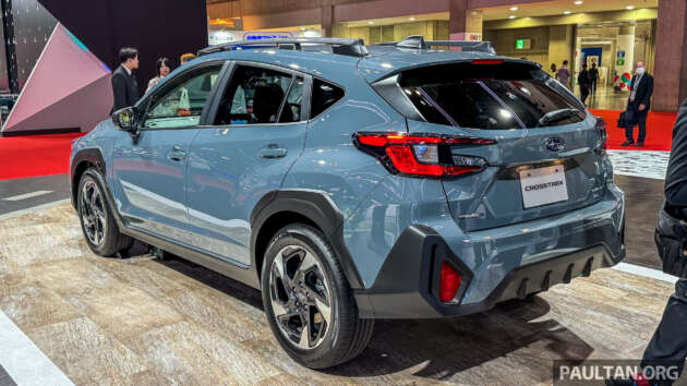 2023 Subaru Crosstrek on display – 2.0L e-Boxer mild hybrid; 145 PS, 188 Nm; will this come to Malaysia?