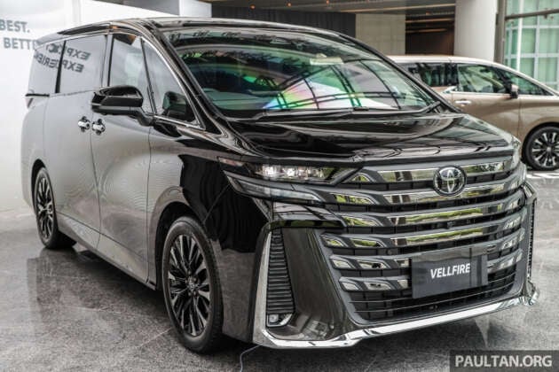 2024 Toyota Vellfire 2.5L AH40 launched in Malaysia – RM438k ‘entry-level’ model 100k cheaper than Alphard