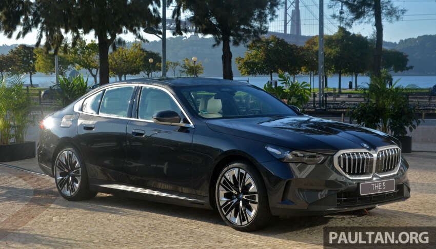 2024 BMW 530e PHEV – live pics of G60 plug-in hybrid, 100 km EV range, more power, the best of both worlds 1674148