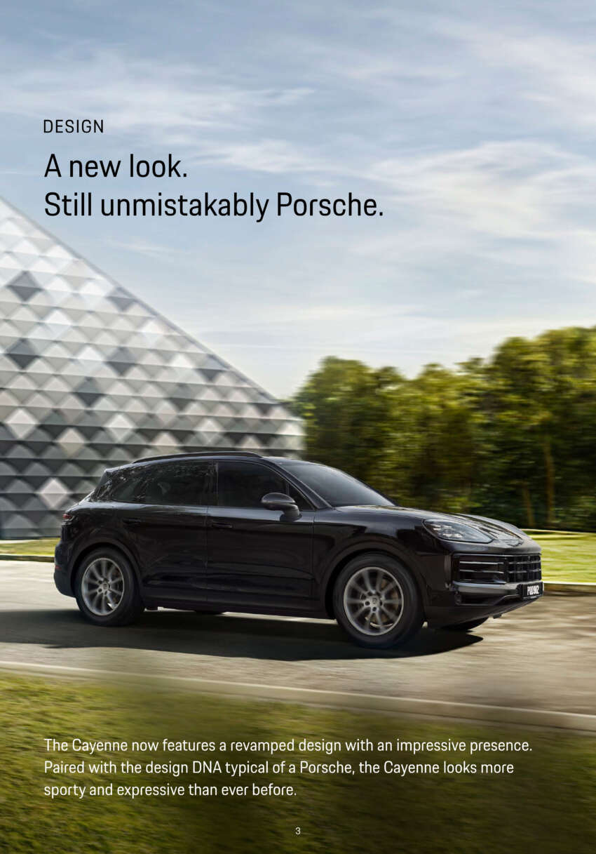 2024 Porsche Cayenne E3 facelift CKD launched in Malaysia; more power, new look inside/out; RM600k 1675604