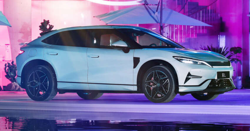 BYD Song L in China – new fastback EV SUV with up to two motors, 517 PS, 87 kWh battery, 662 km range 1684947