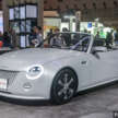 Daihatsu K-Open remains a kei car – drops larger size and 1.3L idea, but will be FR; Akio Toyoda to sign it off