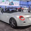 Daihatsu K-Open remains a kei car – drops larger size and 1.3L idea, but will be FR; Akio Toyoda to sign it off