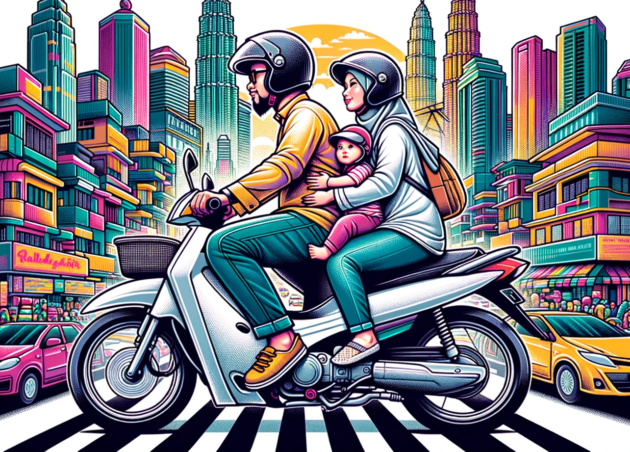 Legal to carry a baby on a motorcycle in Malaysia? We ask the traffic police and here’s the reply