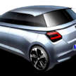 2024 Suzuki Swift concept revealed – fourth-gen gets bold new face; official debut at Japan Mobility Show
