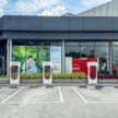 Tesla Supercharger now in Iskandar Puteri, Johor – four units, up to 250 kW; RM0.63 per kWh until Oct 8