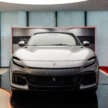 Ferrari Purosangue debuts in Malaysia – 725 PS/716 Nm four-door, four-seater, fr. RM5 mil with duties/taxes