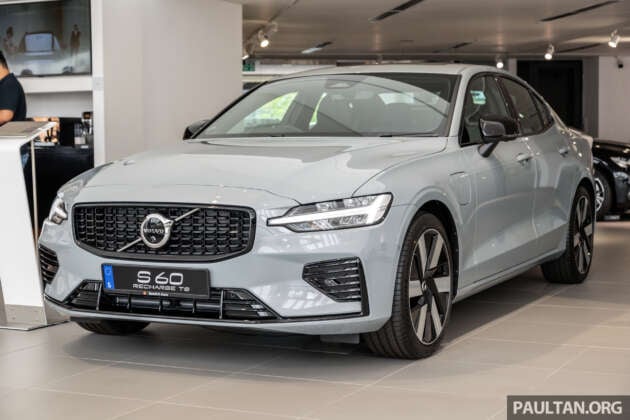 2024 Volvo S60 in Malaysia – CKD PHEV updated with new wheels, colour, 6.4 kW OBC; priced from RM316k