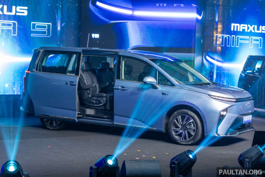 2024 Maxus MIFA 9 launched in Malaysia – 7-seat EV MPV; up to 435 km range; standard AEB; from RM270k 1693868