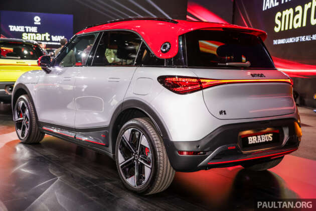 2024 smart #1 in Malaysia – walk-around video tour of EV, up to 440 km range, 428 PS Brabus, from RM189k