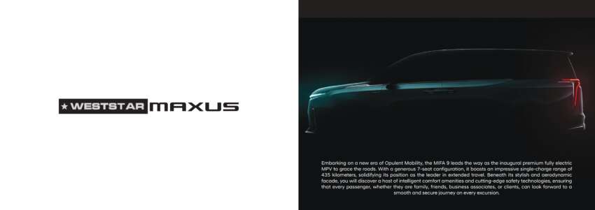 2024 Maxus MIFA 9 launched in Malaysia – 7-seat EV MPV; up to 435 km range; standard AEB; from RM270k 1693527