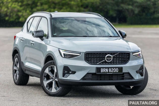 2024 Volvo XC40 B5 in Malaysia – Pixel projector headlights, sunroof; same price as BEV, RM279k OTR