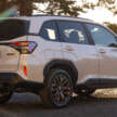 2025 Subaru Forester debuts in the US – 6th-gen gets bold styling, 2.5L NA boxer, stiffer chassis, EyeSight