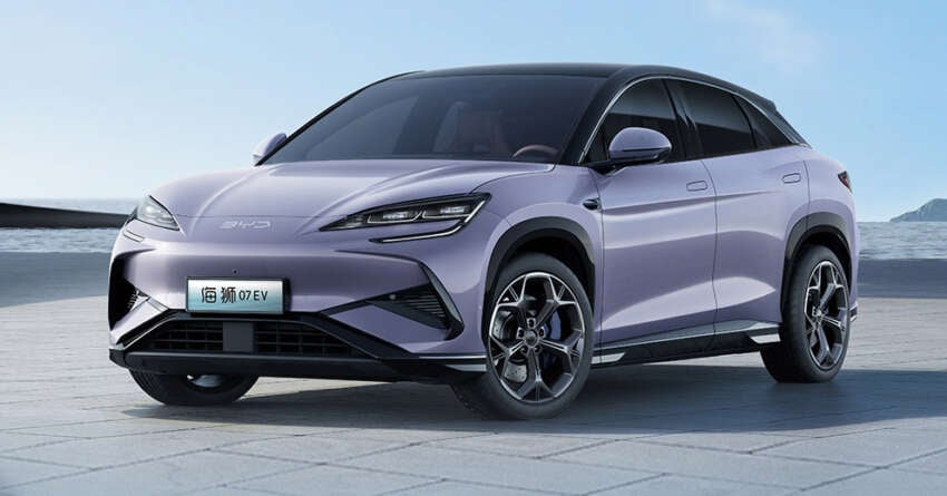 2024 BYD Sea Lion 07 debuts in China – crossover EV to take on Tesla Model Y; priced from RM131k est 1698649