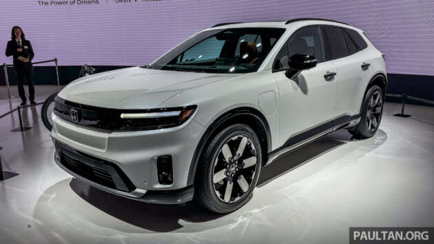 2024 Honda Prologue on display – EV SUV jointly developed with GM; 288 hp AWD, up to 480 km range