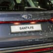 2024 Hyundai Santa Fe facelift launched in Malaysia – refreshed 4th-gen; 2.2 diesel, 1.6 hybrid; fr RM185,888