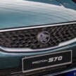 Proton S70 variants – spec-by-spec video comparison of Executive, Premium, Flagship, X; RM74k to RM95k
