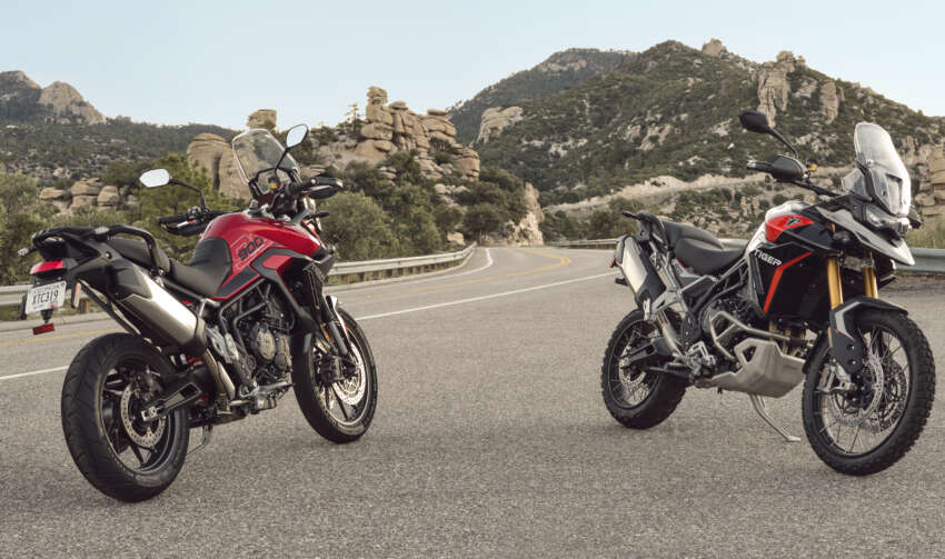2024 Triumph Tiger 900 adventure-tourers upgraded 1689225
