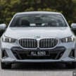2024 BMW i5 eDrive40 M Sport revised in Malaysia – 22 kW AC charging, smaller wheels, no glass roof
