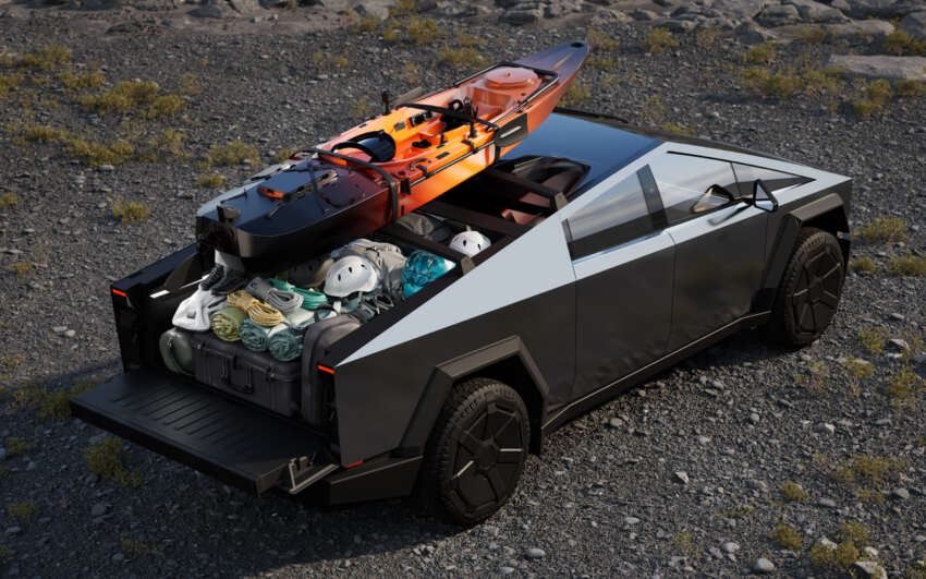 2024 Tesla Cybertruck debuts – EV pick-up truck with up to 857 PS, 756 km EV range; bulletproof body 1702410