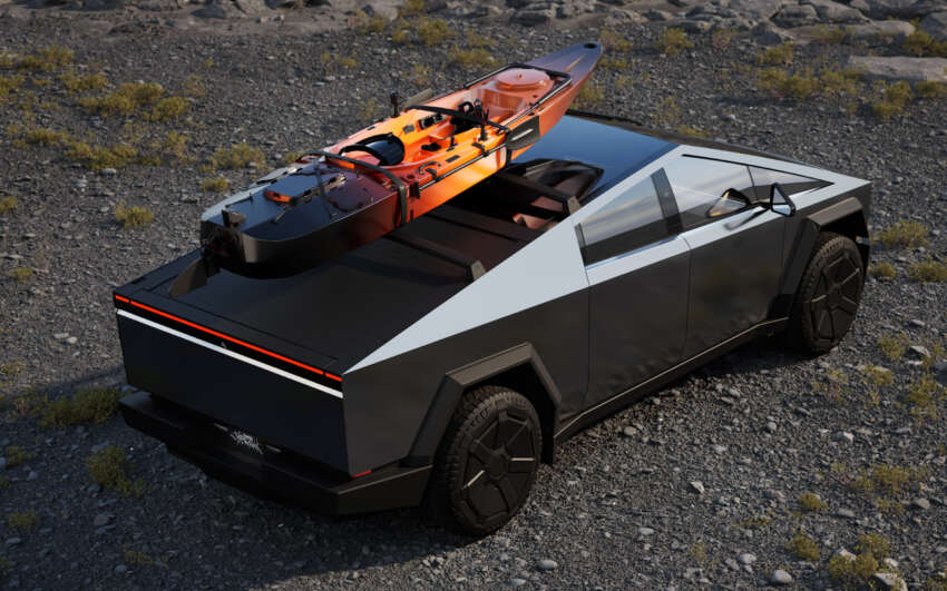 2024 Tesla Cybertruck debuts – EV pick-up truck with up to 857 PS, 756 km EV range; bulletproof body 1702411