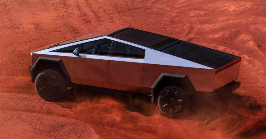 2024 Tesla Cybertruck debuts – EV pick-up truck with up to 857 PS, 756 km EV range; bulletproof body 1702400