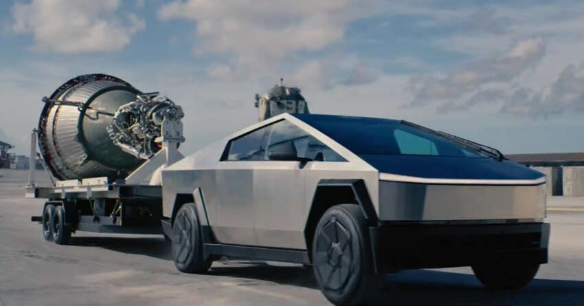 2024 Tesla Cybertruck debuts – EV pick-up truck with up to 857 PS, 756 km EV range; bulletproof body 1702436