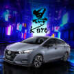 Nissan Almera Kuro Edition – gloss black trim, rims; new Glacier Grey colour, black Tomei bodykit for RM1k