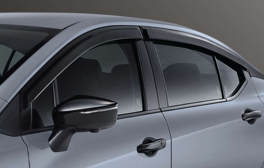 Nissan Almera Kuro Edition – gloss black trim, rims; new Glacier Grey colour, black Tomei bodykit for RM1k 1712568