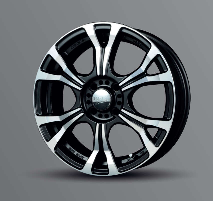 Nissan Almera Kuro Edition – gloss black trim, rims; new Glacier Grey colour, black Tomei bodykit for RM1k 1712572