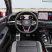 2024 Volkswagen Golf Mk8.5 facelift debuts – styling tweaks, physical buttons, GTE and GTI get more power