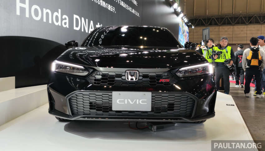 Honda Civic RS Prototype debuts at Tokyo Auto Salon – 6-speed manual, sportier styling; Japan’s Civic Si? 1715748