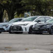 Toyota Gazoo Racing family in Malaysia – GR Corolla meets sports car siblings GR86 and GR Supra