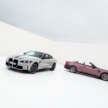 2024 G82 BMW M4, G83 M4 Convertible facelifts – revised styling, kit; Competition variants up to 530 PS