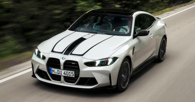 2024 G82 BMW M4, G83 M4 Convertible facelifts – revised styling, kit; Competition variants up to 530 PS