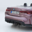 2024 G82 BMW M4, G83 M4 Convertible facelifts – revised styling, kit; Competition variants up to 530 PS