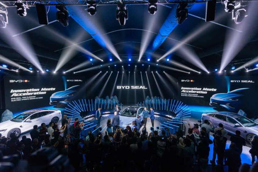 BYD Seal EV launched in Malaysia – two variants, up to 523 hp/670 Nm, 570 km range; from RM179,800 1732105