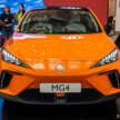 MG4 EV now open for booking in Malaysia – from RM104k, up to 520 km range, 435 PS/600 Nm XPOWER