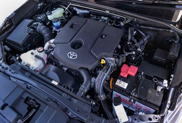 Toyota Hilux with V-Active 48V mild-hybrid technology – smoother, more efficient; from RM170k in Australia