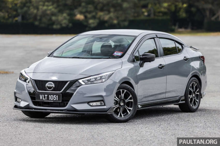 2024 Nissan Almera Kuro Edition in Malaysia gallery – black Tomei bodykit, rims; new Glacier Grey; fr RM84k 1728665