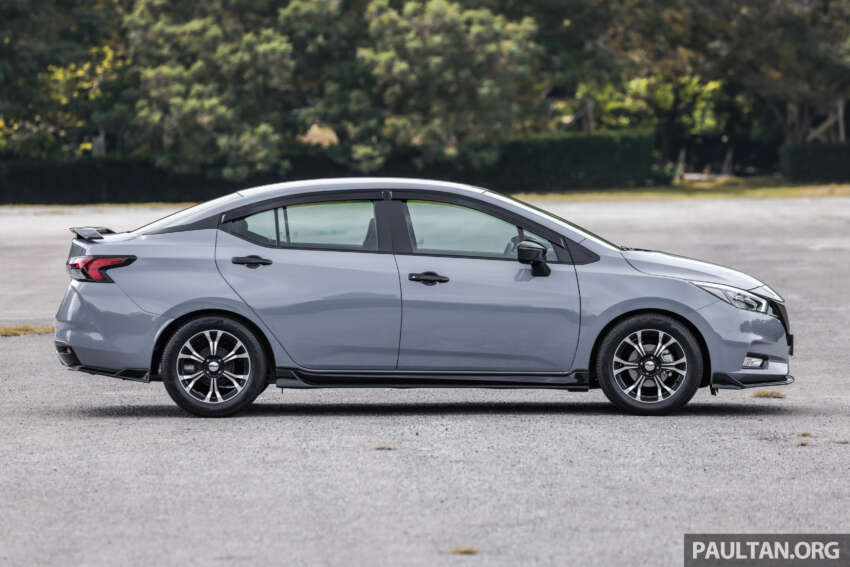 2024 Nissan Almera Kuro Edition in Malaysia gallery – black Tomei bodykit, rims; new Glacier Grey; fr RM84k 1728677