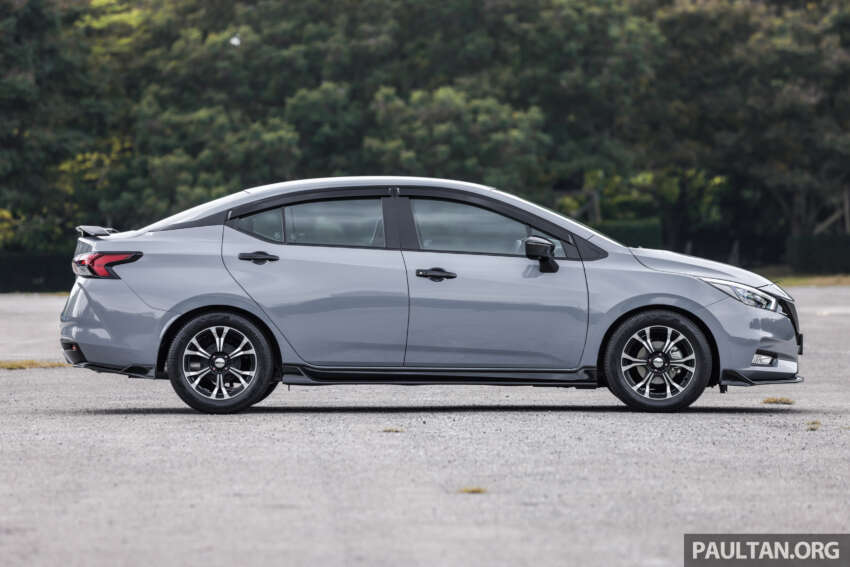 2024 Nissan Almera Kuro Edition in Malaysia gallery – black Tomei bodykit, rims; new Glacier Grey; fr RM84k 1728678
