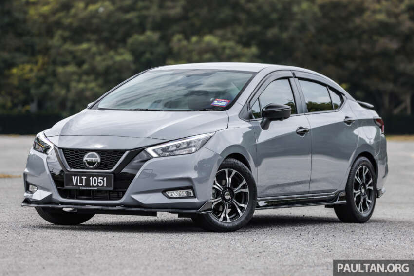 2024 Nissan Almera Kuro Edition in Malaysia gallery – black Tomei bodykit, rims; new Glacier Grey; fr RM84k 1728666