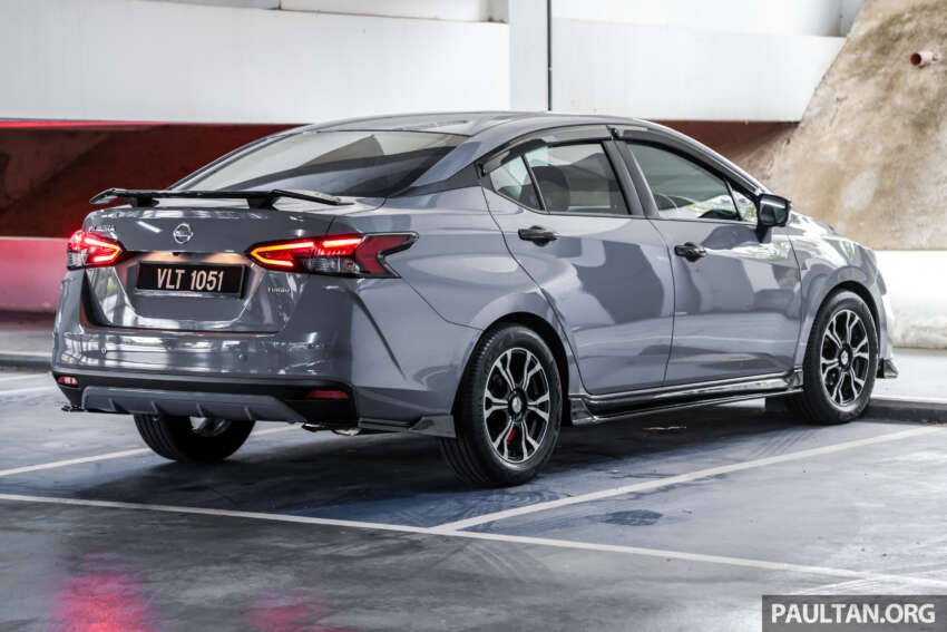 2024 Nissan Almera Kuro Edition in Malaysia gallery – black Tomei bodykit, rims; new Glacier Grey; fr RM84k 1728706