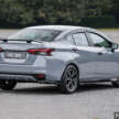 2024 Nissan Almera Kuro Edition in Malaysia gallery – black Tomei bodykit, rims; new Glacier Grey; fr RM84k