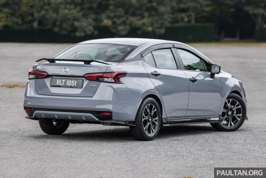 2024 Nissan Almera Kuro Edition in Malaysia gallery – black Tomei bodykit, rims; new Glacier Grey; fr RM84k 1728669